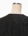 Arabesque Jacquard Short Jacket - black