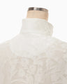 Washi Print Sheer Jacket - white