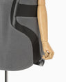 Wool Boa Vest - grey
