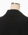 All-Over-Fringe Oversized Jacket - black
