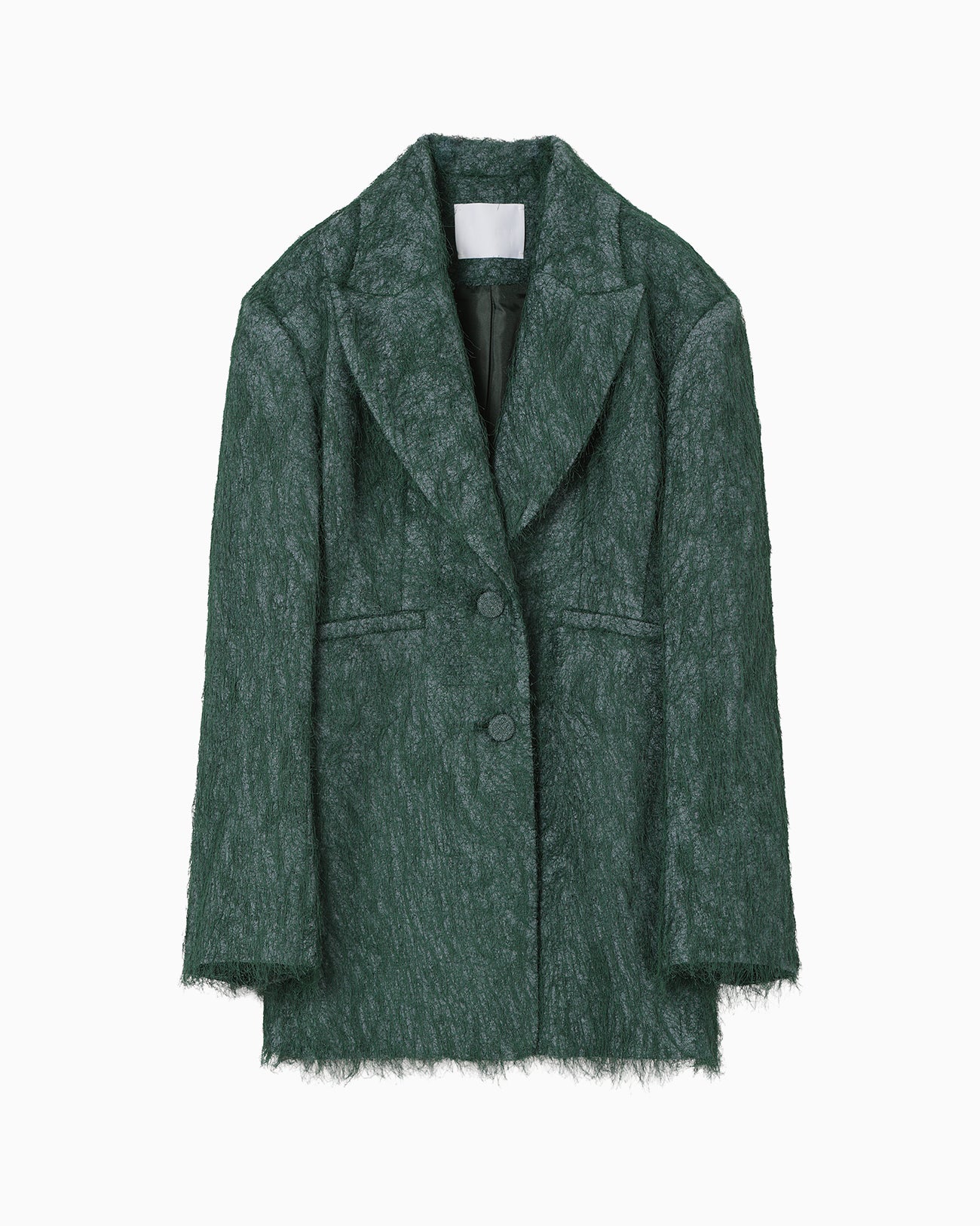 新品MASTERS COLLECTION ジャケット レディースSM　グリーン All-Over-Fringe Oversized Jacket - green - Mame Kurogouchi