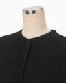 All-Over-Fringe Vest - black