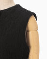 All-Over-Fringe Vest - black