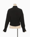 Triacetate Short Jacket - black