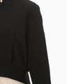 Triacetate Short Jacket - black