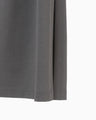 Cotton Jersey Asymmetric Dress - grey