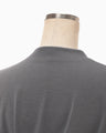Cotton Jersey Asymmetric T-Shirt - grey