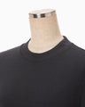 Cotton Jersey Asymmetric T-Shirt - navy