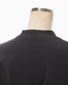 Cotton Jersey Asymmetric T-Shirt - navy