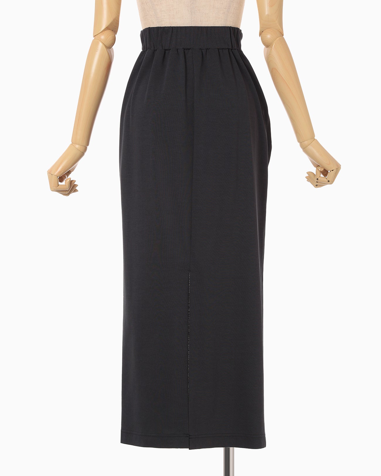 Cotton Jersey Asymmetric Skirt - navy - Mame Kurogouchi