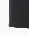 Cotton Jersey Asymmetric Skirt - navy