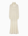 Wool Wuffle Dress - ecru