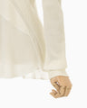 Wool Wuffle Top - ecru