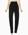 Wool Wuffle Trousers - black