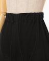 Wool Wuffle Trousers - black