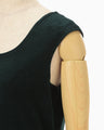 Gradation Shibori Dyed Dress - green