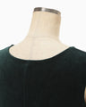 Gradation Shibori Dyed Dress - green