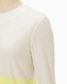 Gradation Shibori Dyed Top - green