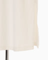 Glass Beads Printed Dress - white