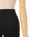 Shirring Jersey Jacquard Shorts - black