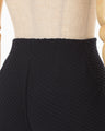 Shirring Jersey Jacquard Shorts - navy