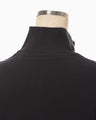 Landscape Embroidery Half Zipped Sweatshirt - navy