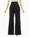 Landscape Embroidery Sweat Trousers - black