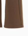 Landscape Embroidery Sweat Trousers - brown