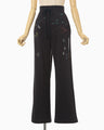 Landscape Embroidery Sweat Trousers - navy