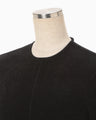 Double Face Knit Dress - black