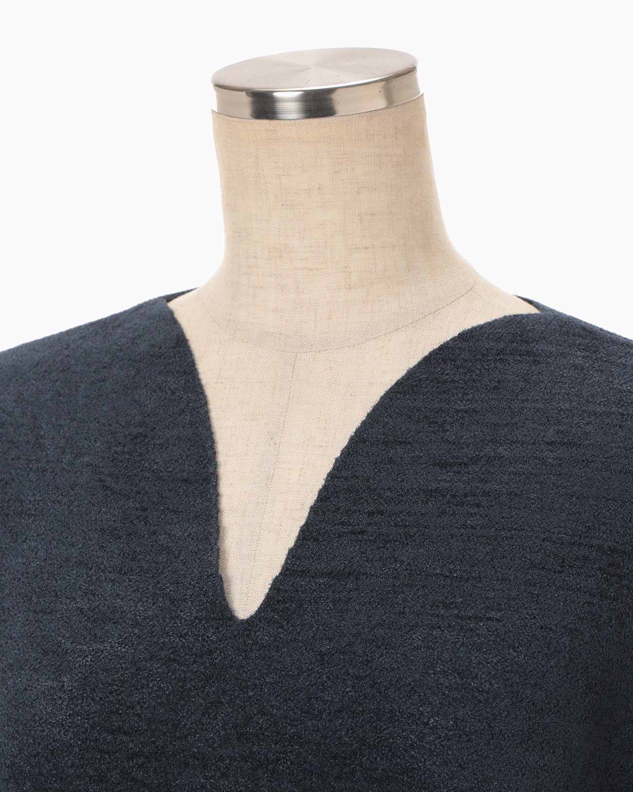 Double Face Knit Top - navy - Mame Kurogouchi Double Face Knit Top - navy - Mame Kurogouchi