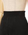 Double Face Knit Trousers - black