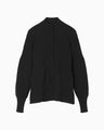 Knit Lace Cardigan - black