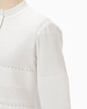 Knit Lace Cardigan - white