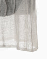 Sheer Jacquard Knit Dress - navy