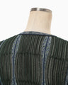 Fluid Jacquard Knit Cardigan - green