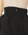Nylon Typewriter Trousers - black