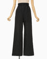 Arabesque Jacquard Trousers - black