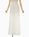 Arabesque Jacquard Trousers - white