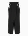Wool Triacetate Lined Trousers - black