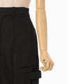 Nylon Twill Work Trousers - black