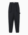 Nylon Twill Work Trousers - navy