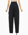 Nylon Twill Work Trousers - navy