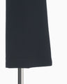 Triacetate High Waisted Center Creased Suit Trousers - navy