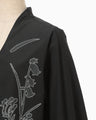 Washi Print Shirt - black