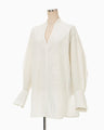 Washi Print Shirt - white