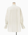 Washi Print Shirt - white