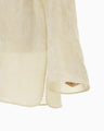 Velvet Boatneck Top - beige