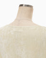 Velvet Boatneck Top - beige