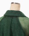 Shimmering Plunge Shirt - green